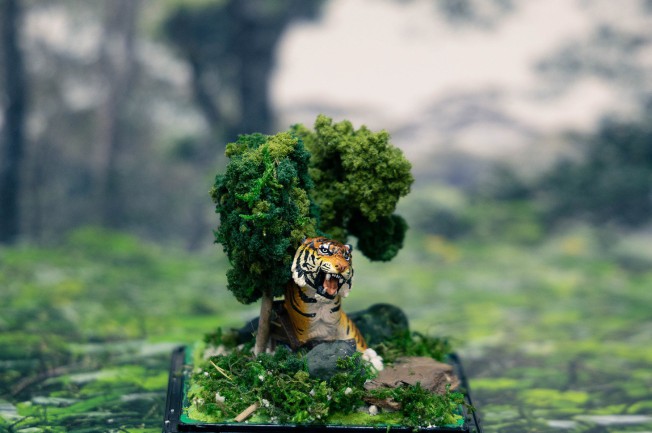 「海洋堂 Space Factory なんこく」でミニ・ジオラマ作り!