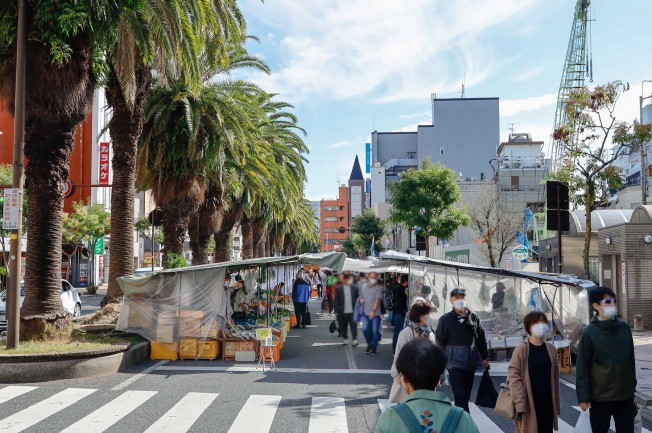 高知の魅力がぎっしり　日曜市