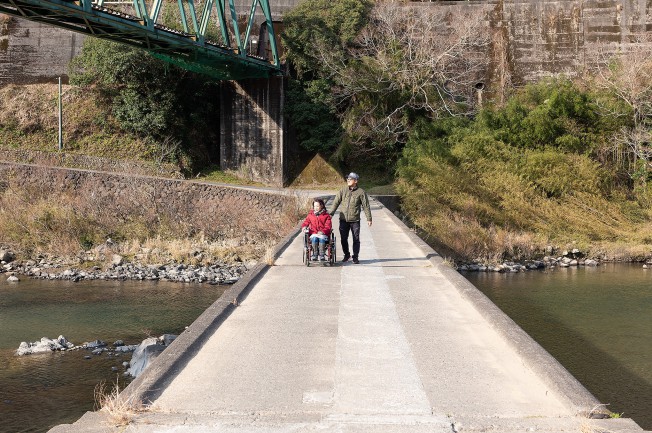 キャンプ場で四万十満喫コース