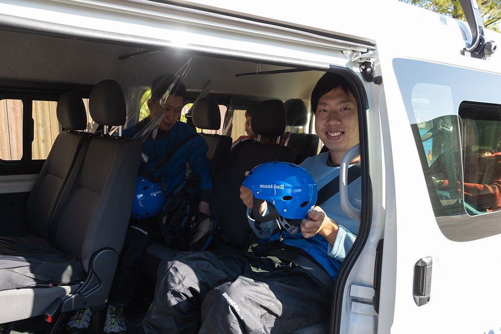 写真:吉野川でラフティング体験！1