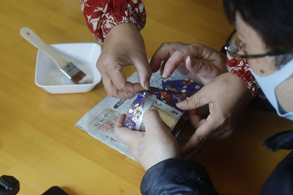 写真:自分好みの土佐茶作り体験1