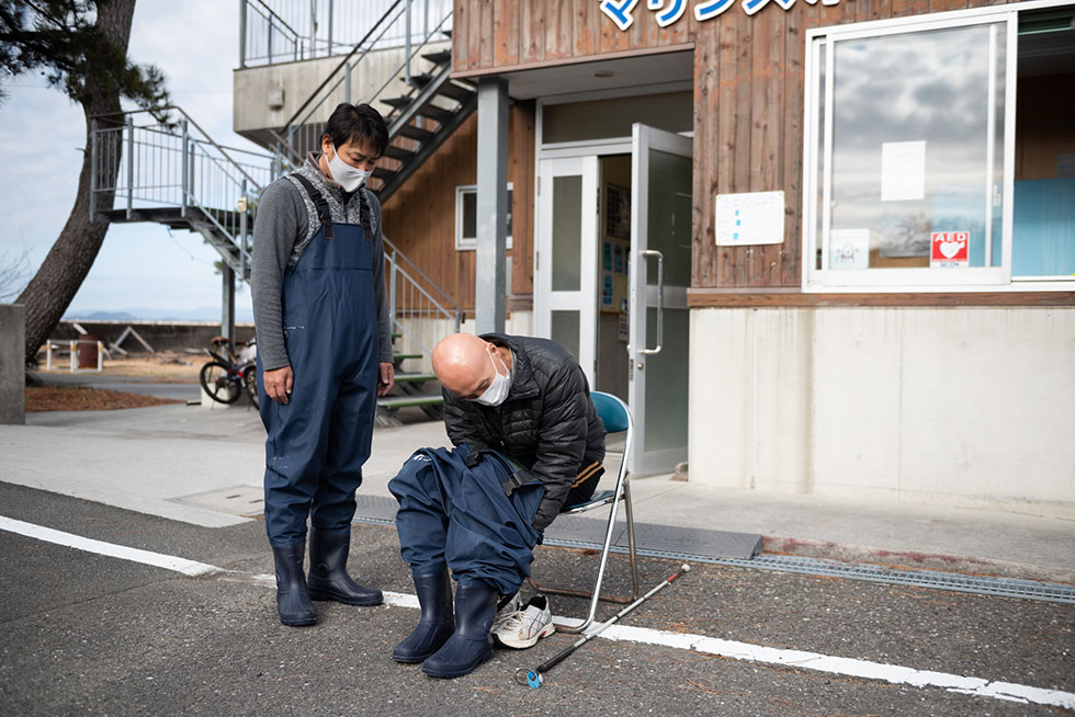写真:車いすでも全盲でもハンザクラス体験！1
