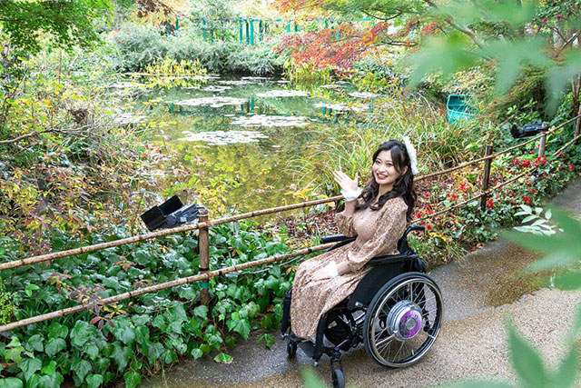 写真:北川村「モネの庭」マルモッタン1