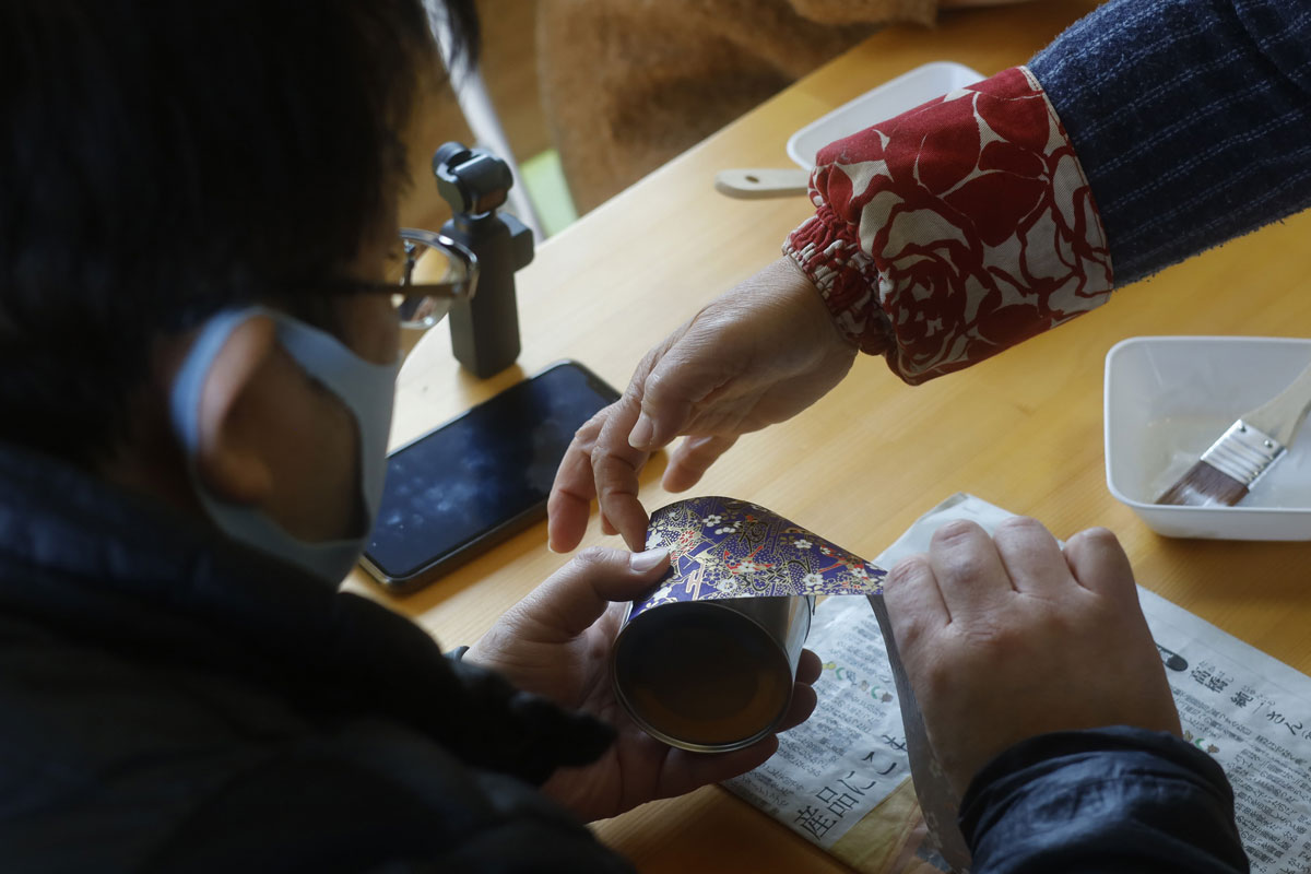 写真:ほうじ茶焙煎体験　霧山茶業組合1