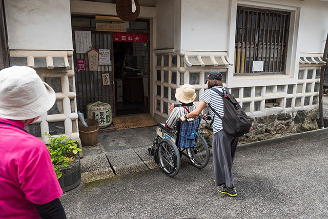 写真:牧野博士のふるさと佐川町をまち歩き1