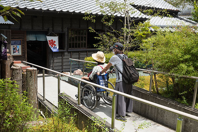 写真:牧野博士のふるさと佐川町をまち歩き2