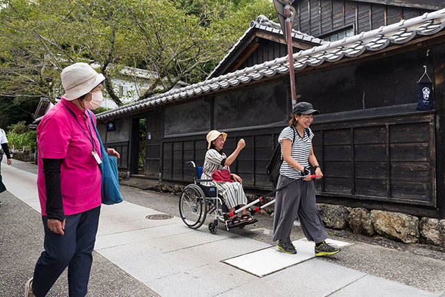 写真:牧野博士のふるさと佐川町をまち歩き3