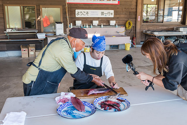 写真:カツオふれあいセンター黒潮一番館
1